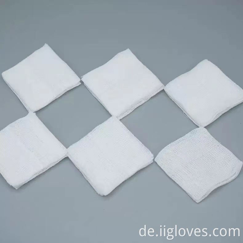 Gaze, Tupfer, medizinische Verbrauchsmaterialien Gaze Schwämme